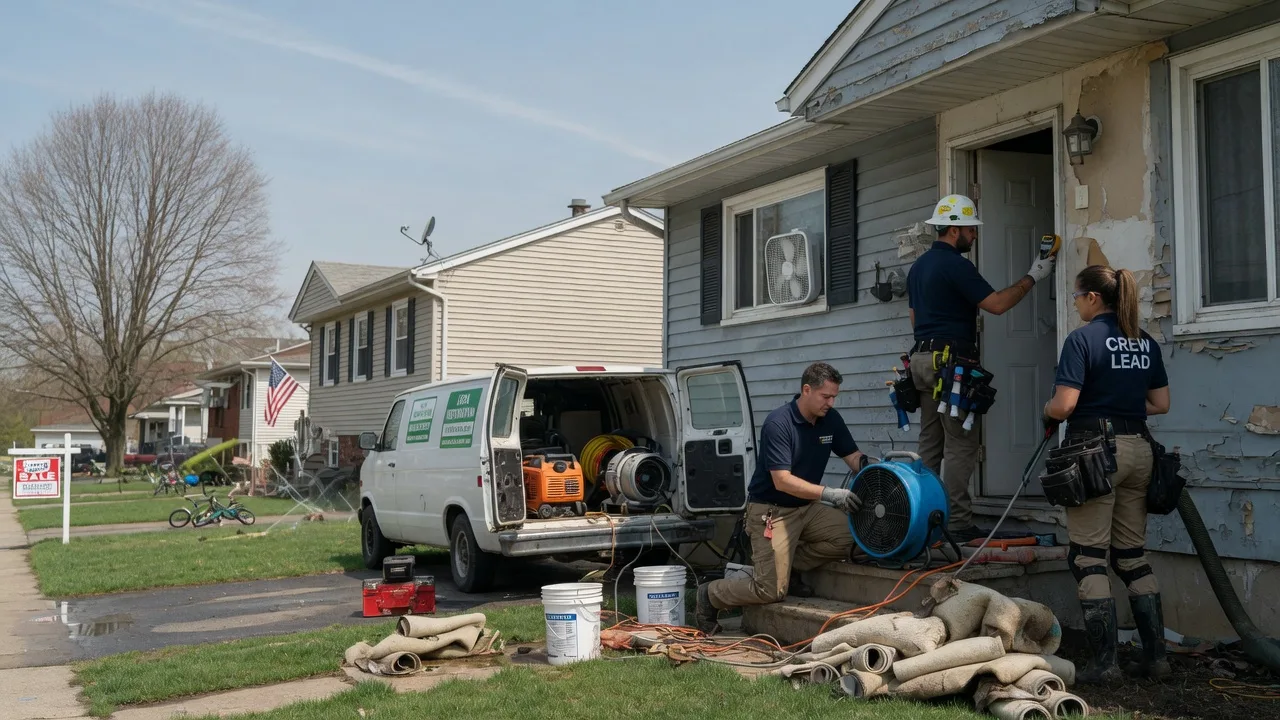 Flood Cleanup in Garrett, PA near me