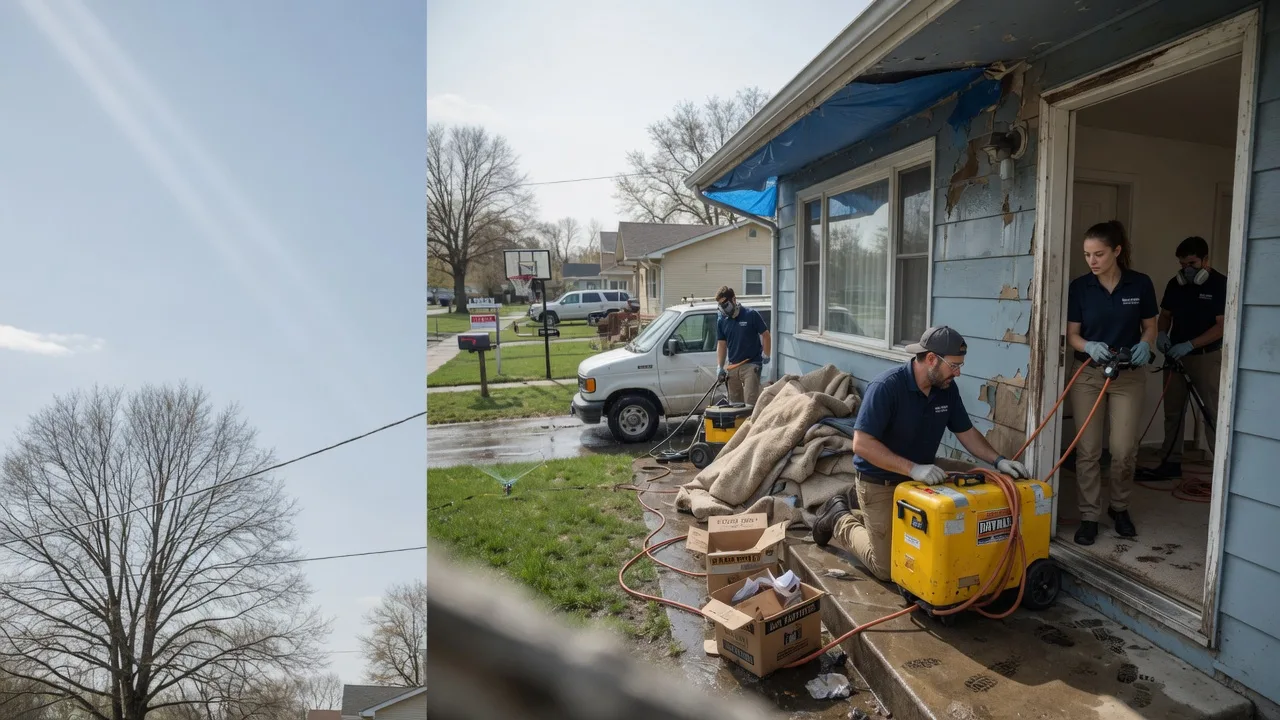 Basement Flood Cleanup in Garrett, PA near me